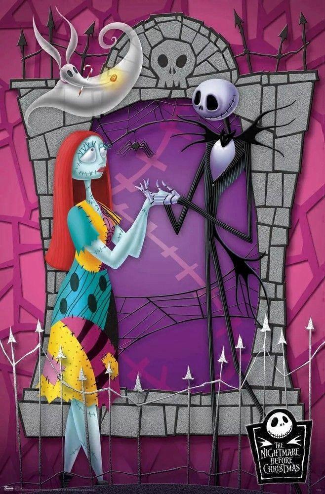 Puzzle "L'Étrange Noël de Monsieur Jack" de Tim Burton, neuf, référence RNB857.