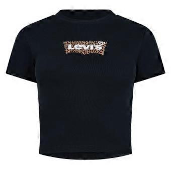 Levis Womens/Ladies Leopard Print Boxy T-Shirt