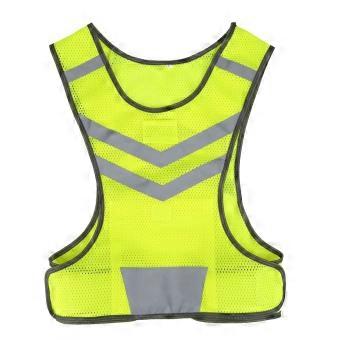 Adjustable High Visibility Reflective Safety Vest for Outdoor Sports Cycling Running Hiking