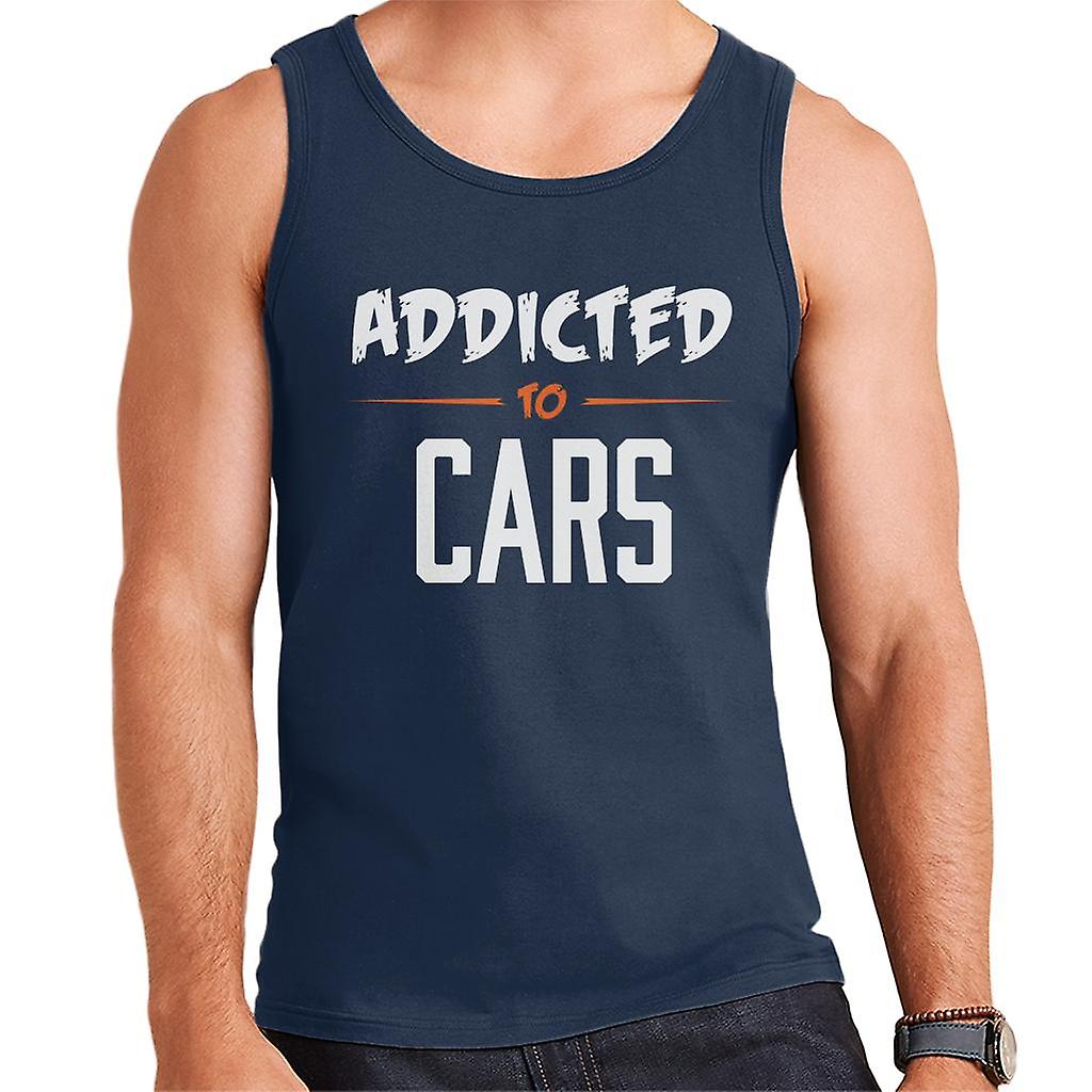 Süchtig nach Autos kratzig Text Herren Weste
