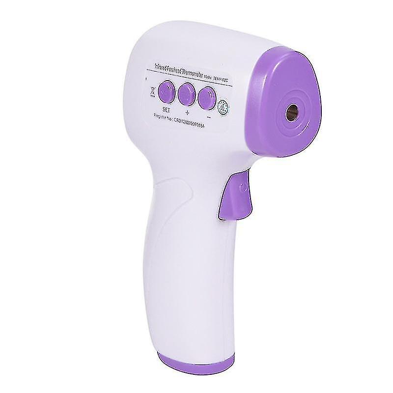 Voorhoofdthermometer, elektronische thermometer, contactloze infraroodthermometer, precisiethermometer, thermometeruitlaat, volume: 35,6x 24,2x
