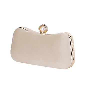 Hollow Out Style Handbags with Shoulder Chain Day Clutch Metal Evening Bags  Purse