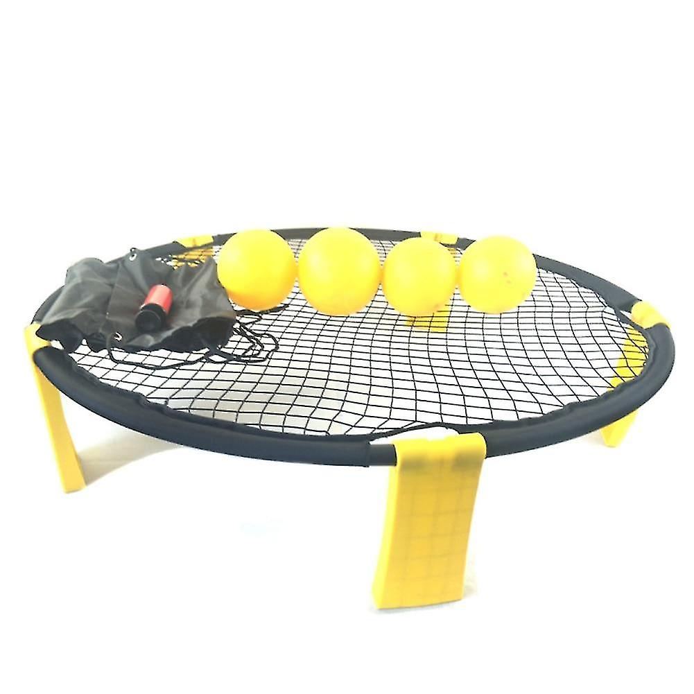 Beach Volleyball Team Game Set