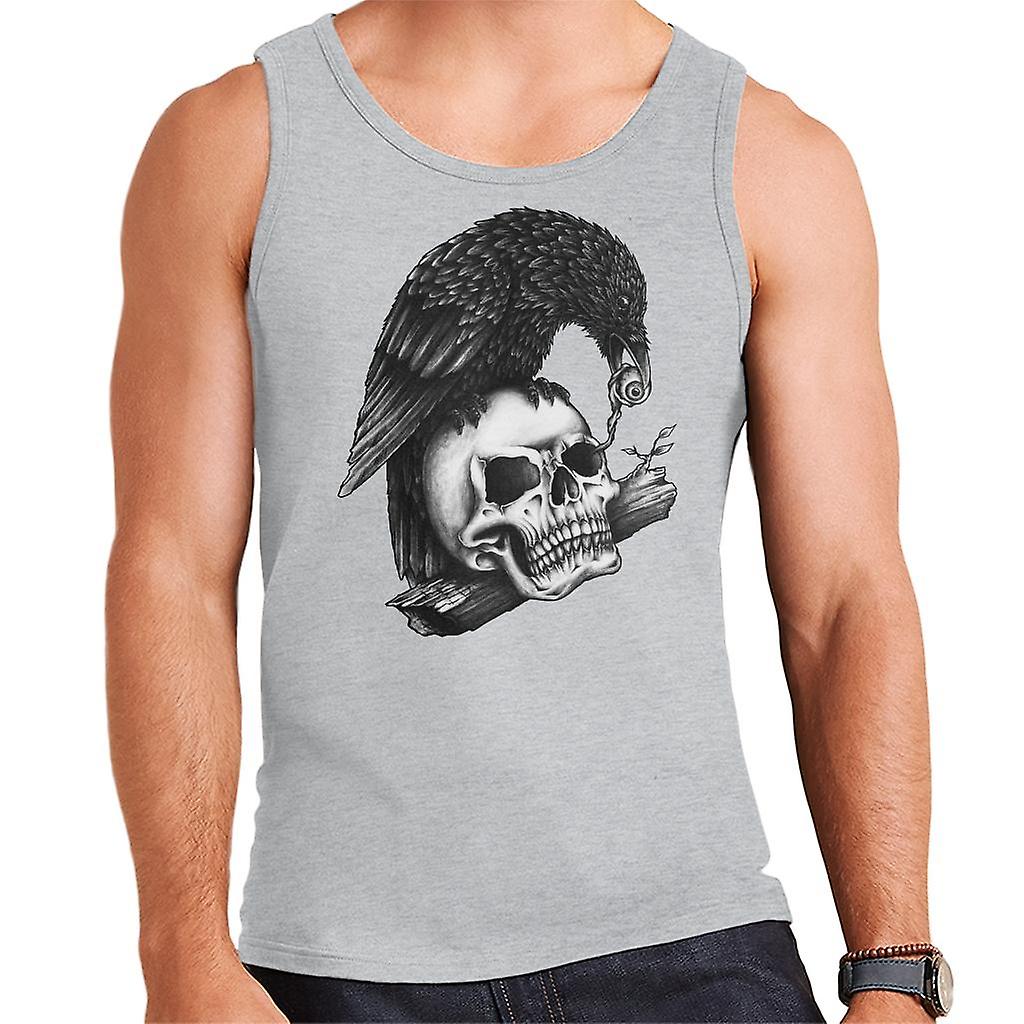 Lebka a Crow muži ' s vesta