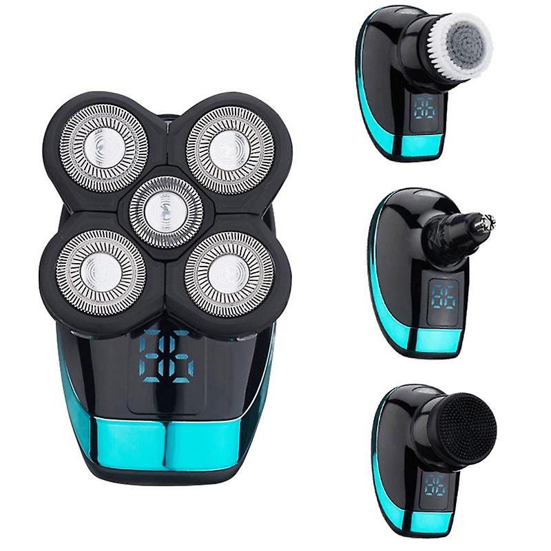 ectric Shaver,Style: Blue + Full Set