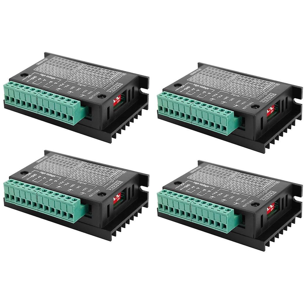 4x Stepper Motor Driver Nema 23 Nema 34 42/57/86 Nema 17 4.5a 40v 1 Axis Stepper Motor Cnc Engravin