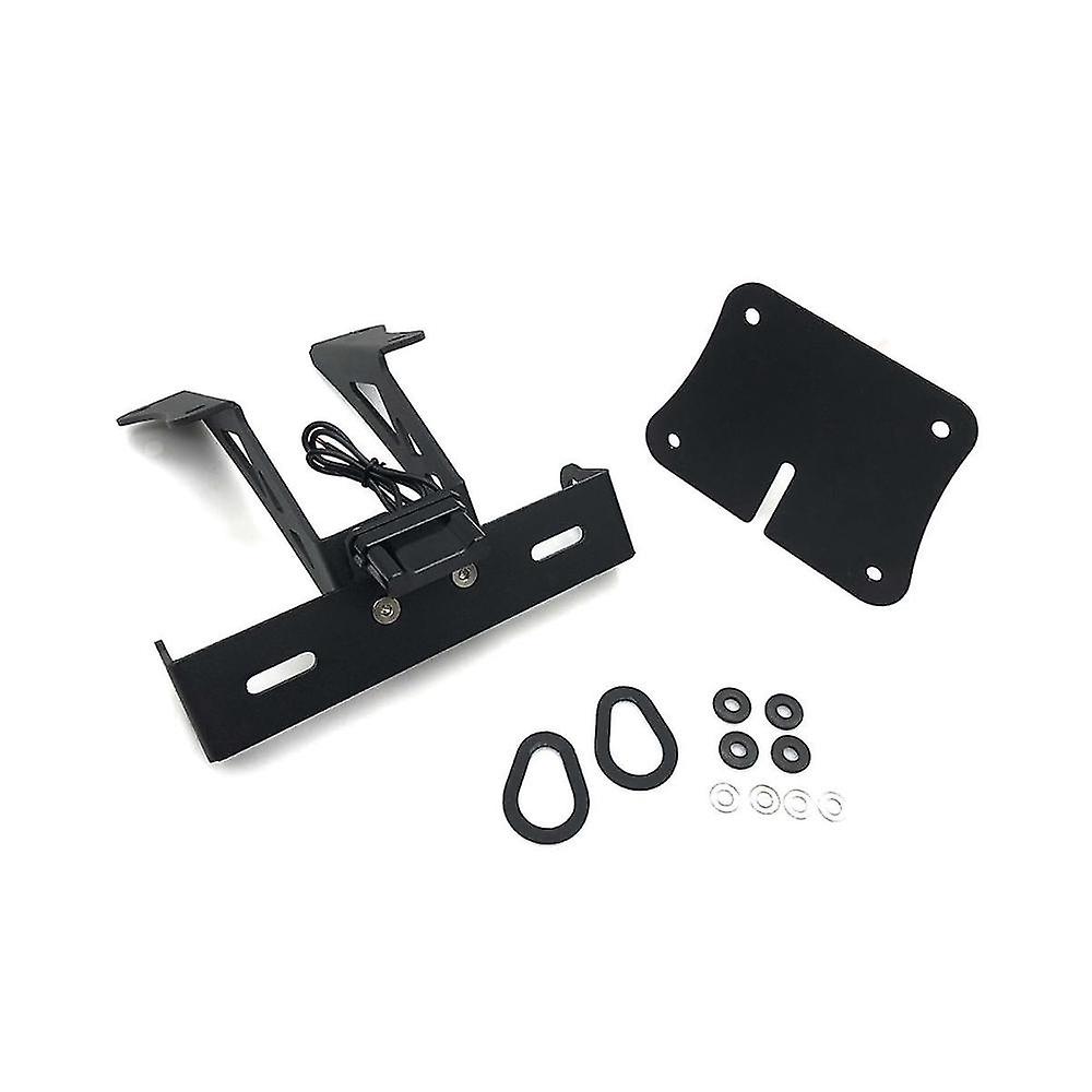 For Yzf R25 R3 Mt25 Mt03 19-22 License Plate Holder Rear Tail Eliminator Bracket Kit With Led Light