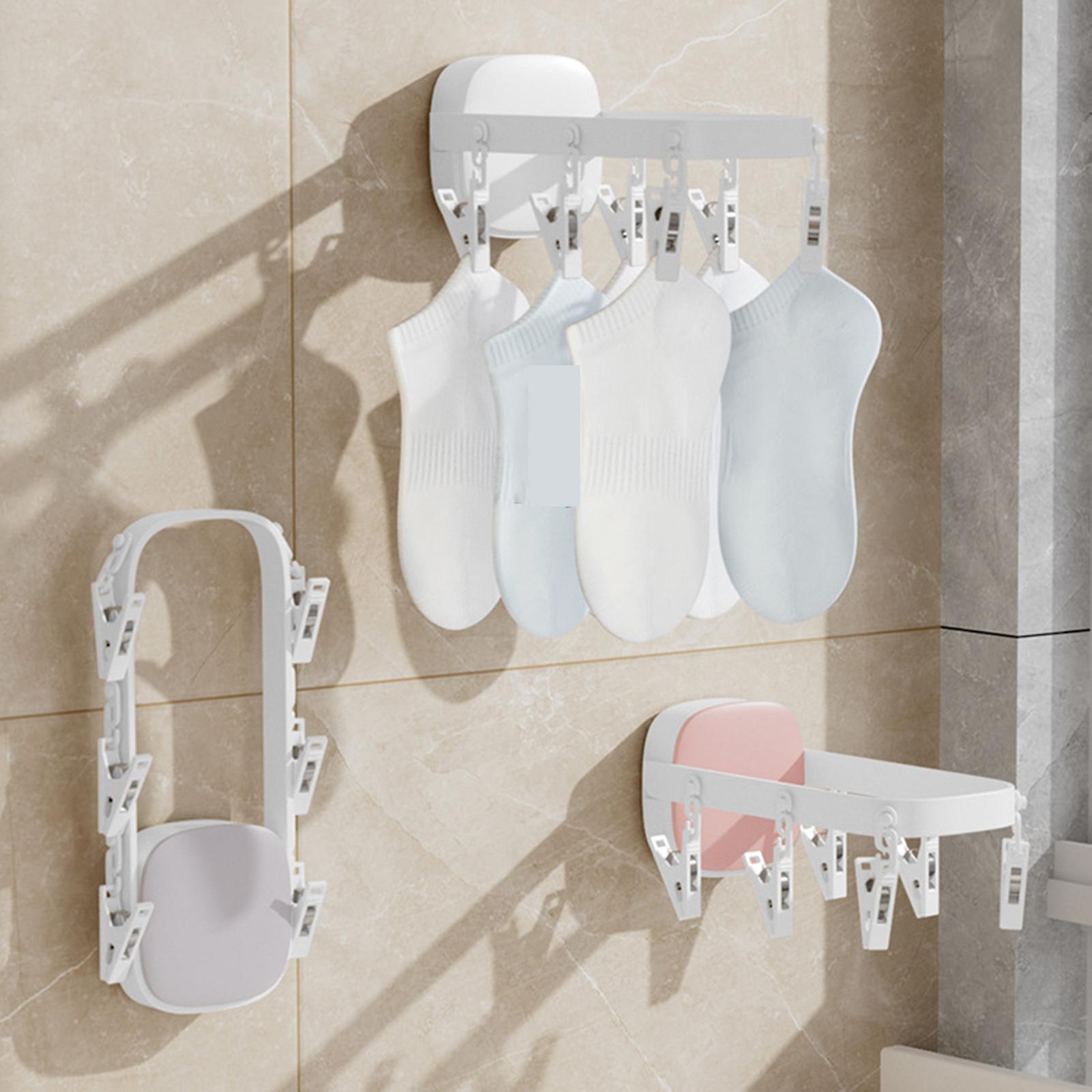 Laundry Clothes Drying Rack Clip And Drip Clothes Hangers