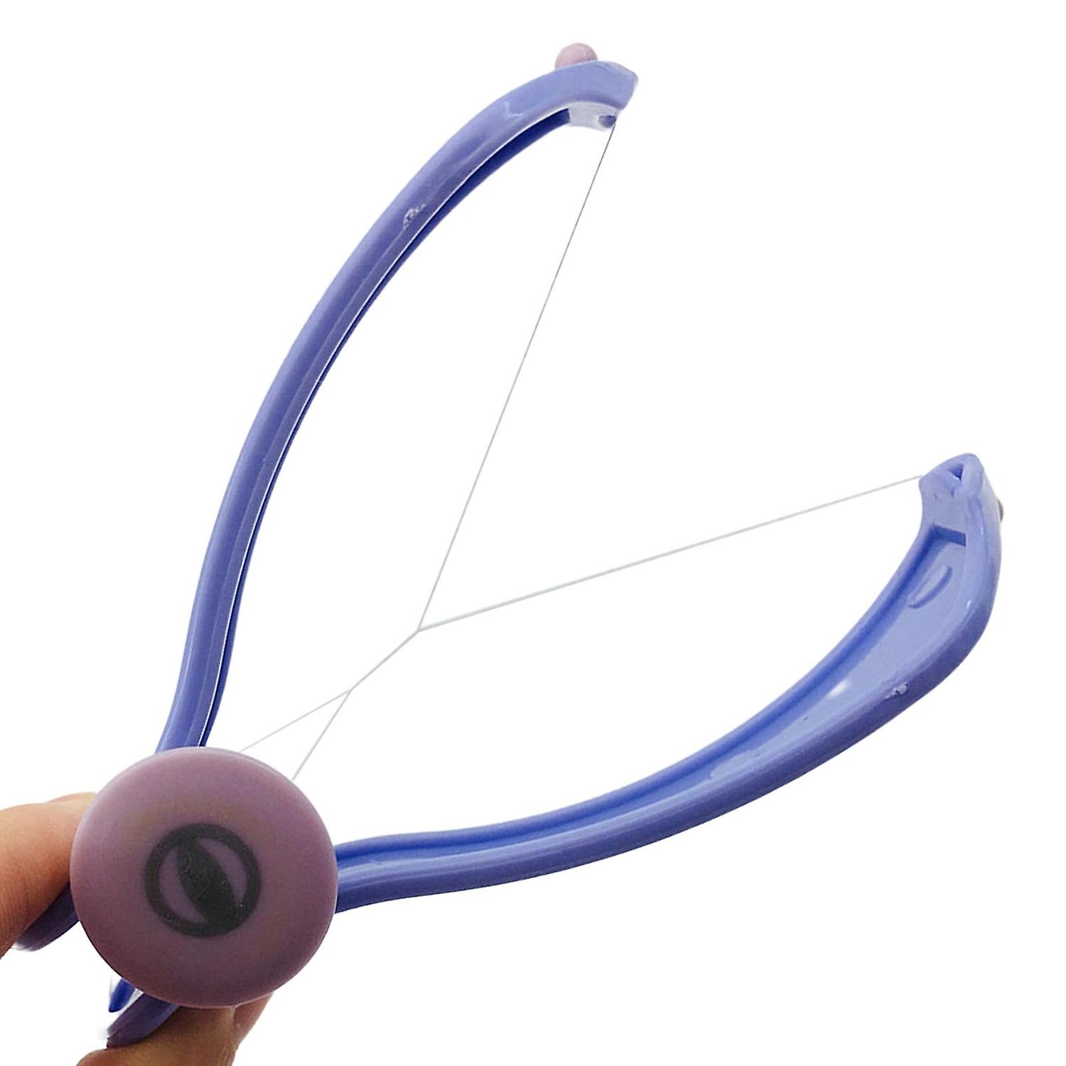 Facial Epilator Manual Stable Convenient Multipurpose Safe Beauty Tool Cotton Thread Beauty Spring E