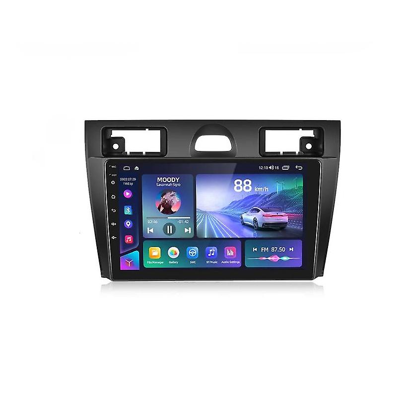 Carplay 2din Android 12 Car Radio Multimedia Video Player Navigation GPS For Ford Fiesta 2006-2011