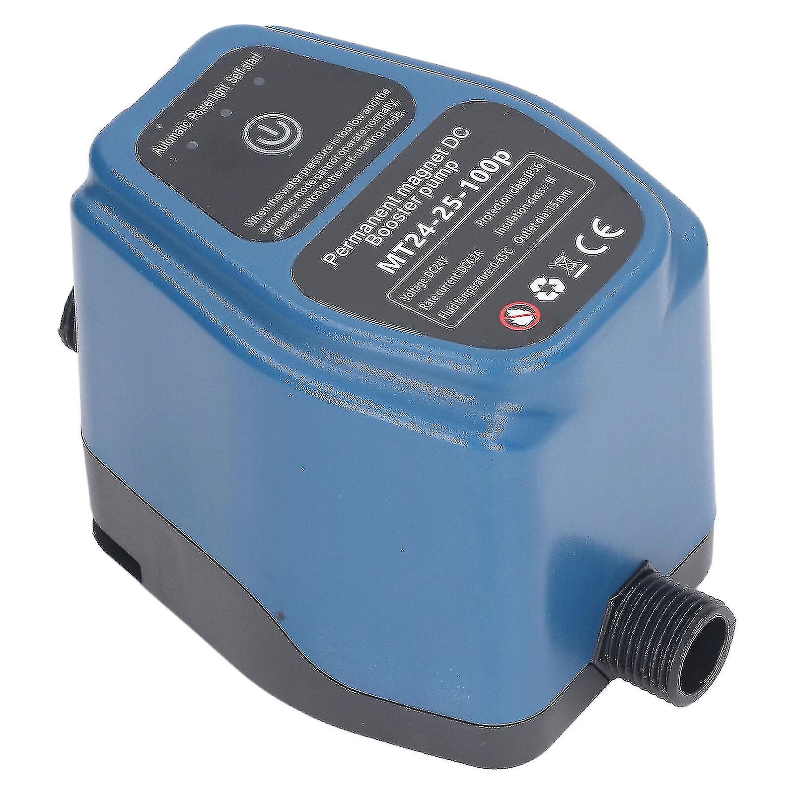 Pompe d'appoint 100 W 24 V 25 L Détection automatique Silencieux Pompe de surpression d'eau (UE