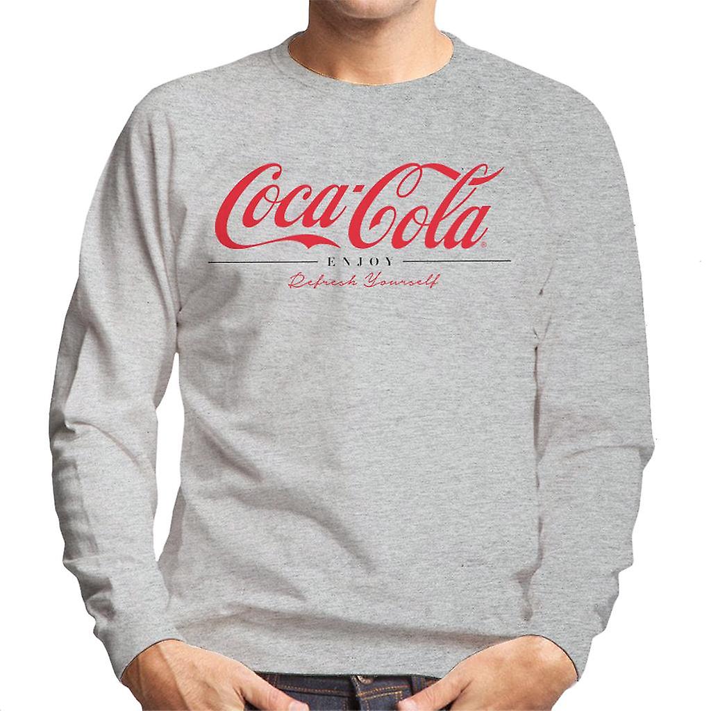 Coca Cola Enjoy And Refresh Yourself Men's Sweatshirt