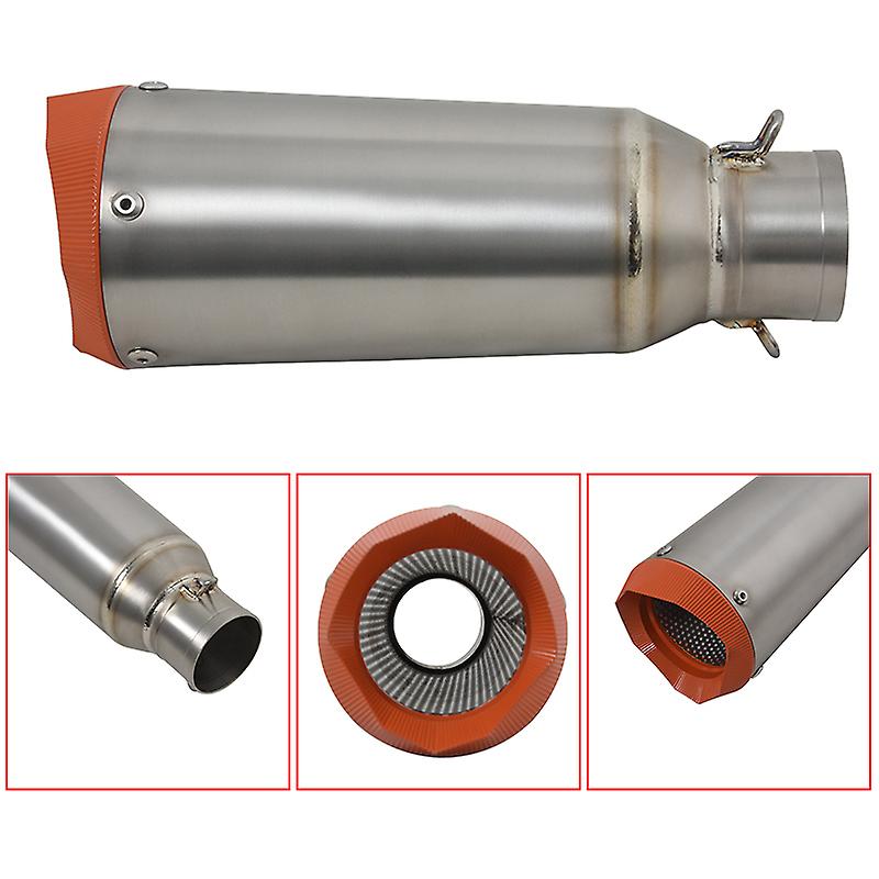 Universelle 51mm Titan legierung Motorrad Auspuffrohr Flucht modifizieren Schall dämpfer db Killer für ktm 790 890 gsxr1000 s1000rr mt09 r1m