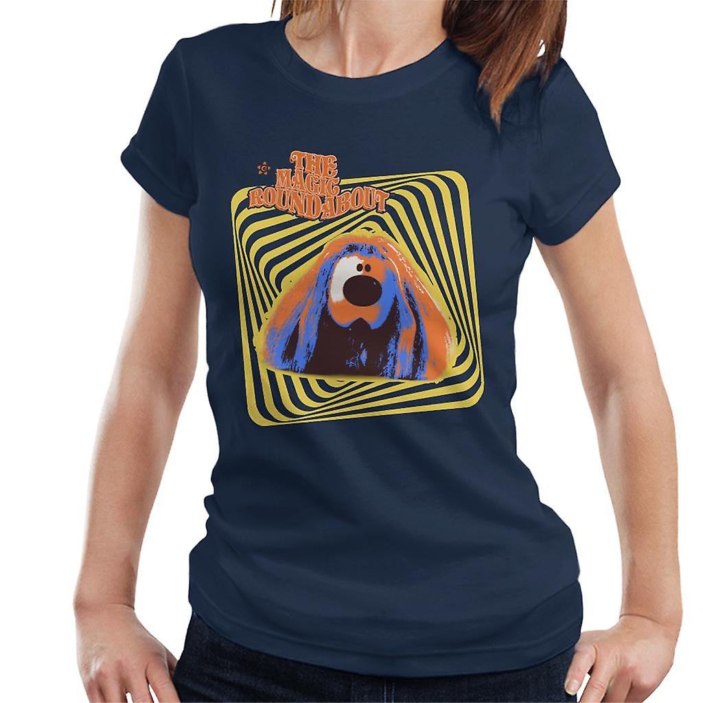The Magic Roundabout Retro Psychedelic Dougal Women's T-Shirt