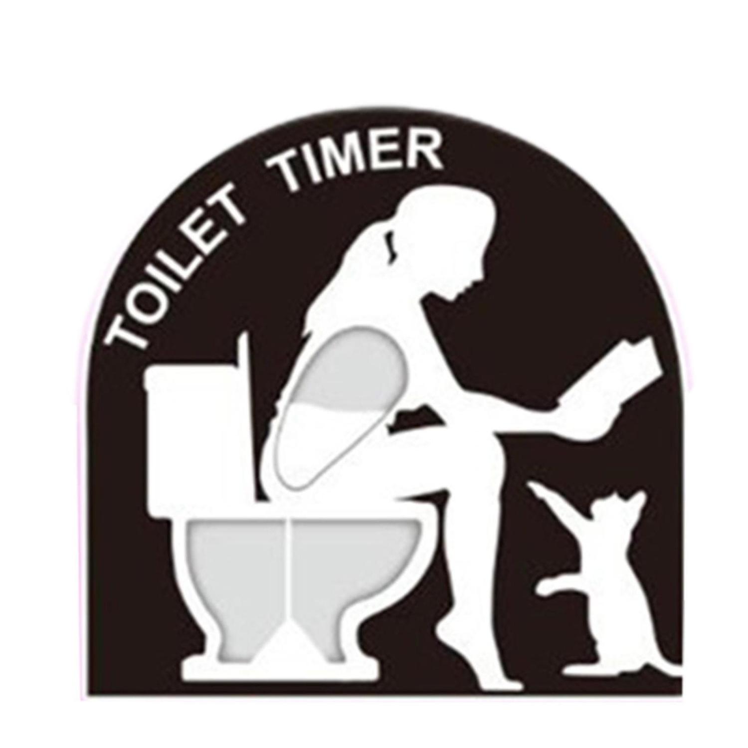 創造的なトイレ砂時計タイマーサンドタイマープラスチック砂ガラスタイマークラフトギフト