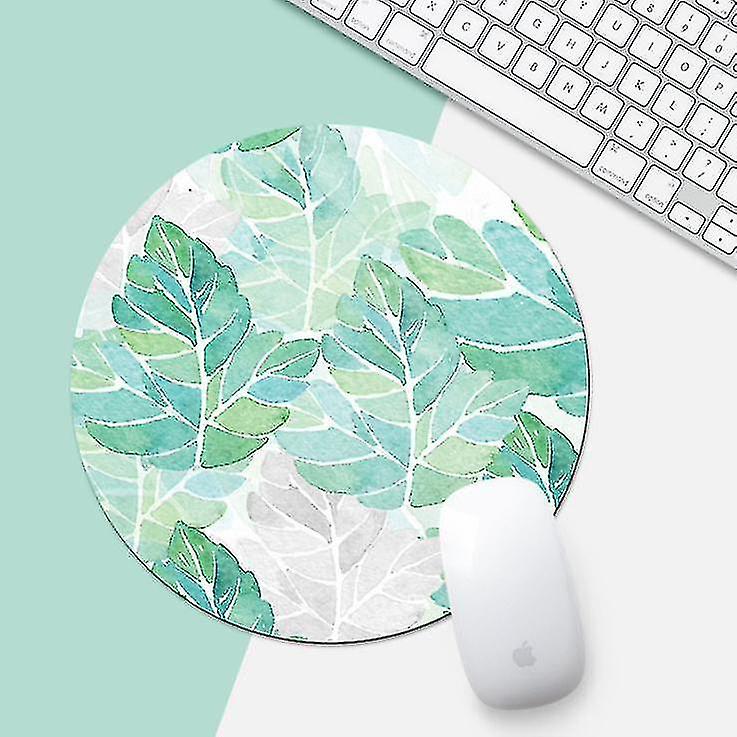Green Leaf Flamingo Mouse Pads Desk Mat Organizer