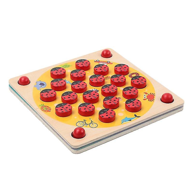 Ladybug Garden Memory Game for 3-4 year olds