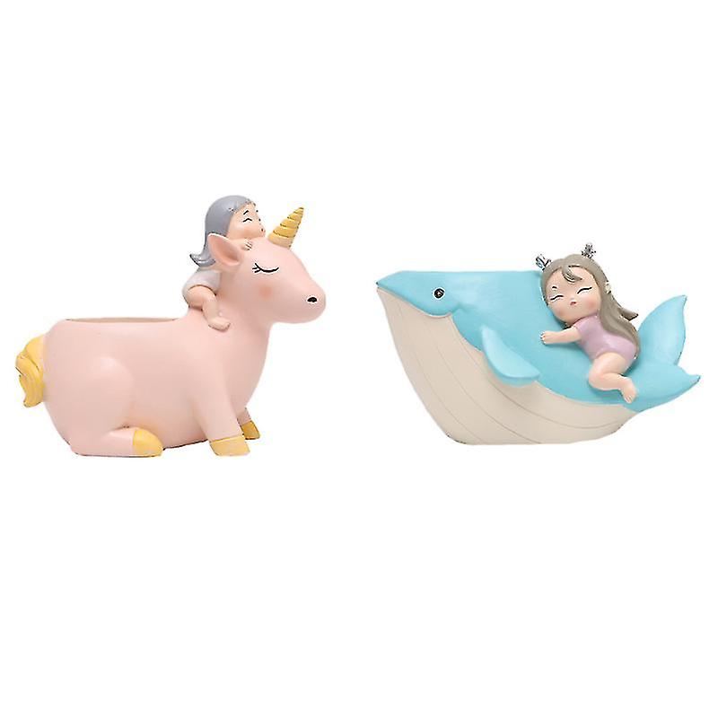 The New 2pcs Succulent Flowerpot