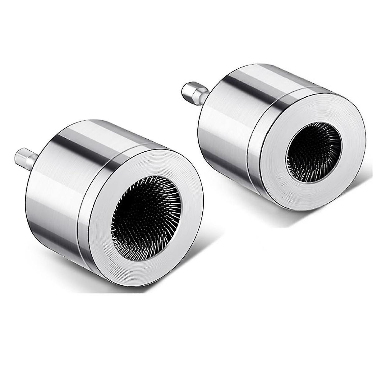 2pack βούρτσα καθαρισμού σωλήνων σωλήνων χαλκού, πλήρης βούρτσα καθαρισμού σωλήνων HVAC μετάλλων για τη δύναμη τρυπανιών 1/4in Sha-rx