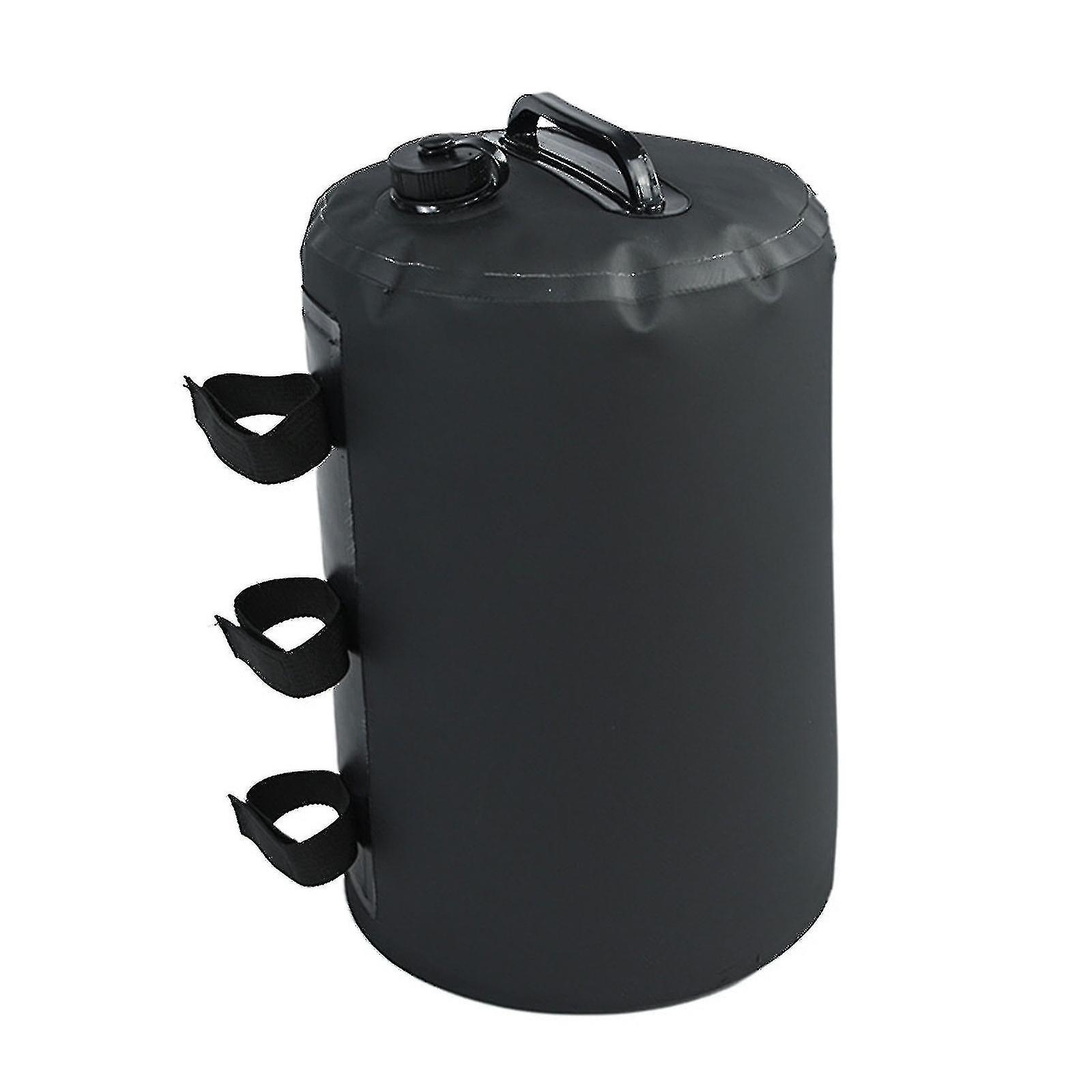 Poids pour auvent d'eau, poids pour tente, poids d'eau robuste de 10 L/20 L pour tentes, poids de pied portables pour auvent escamotable, tente, gazebo, abri