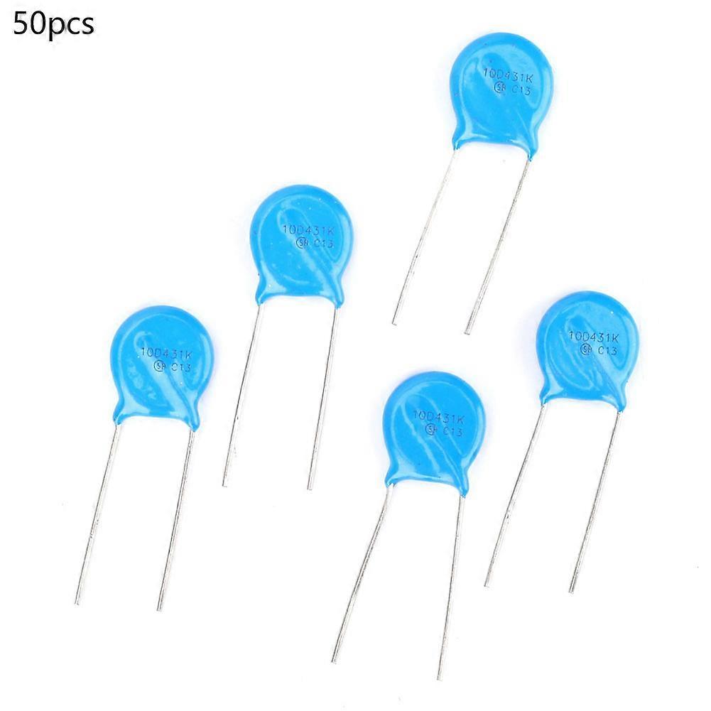 50Pcs Varistors Inline High Quality 10D431K 10D-431K 10mm Diameter 430V