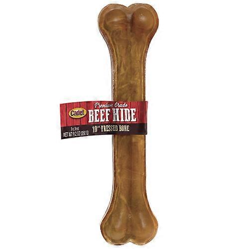 Cadet Premium Grade Pressed Beef Hide Bones, 1 Each/10 in, 1 Pack