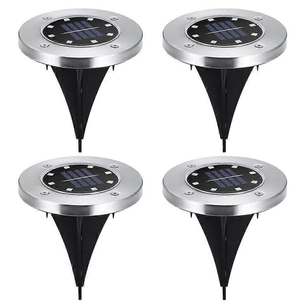 12 PCS, LED outdoor light, waterproof garden post light, solar floodlight