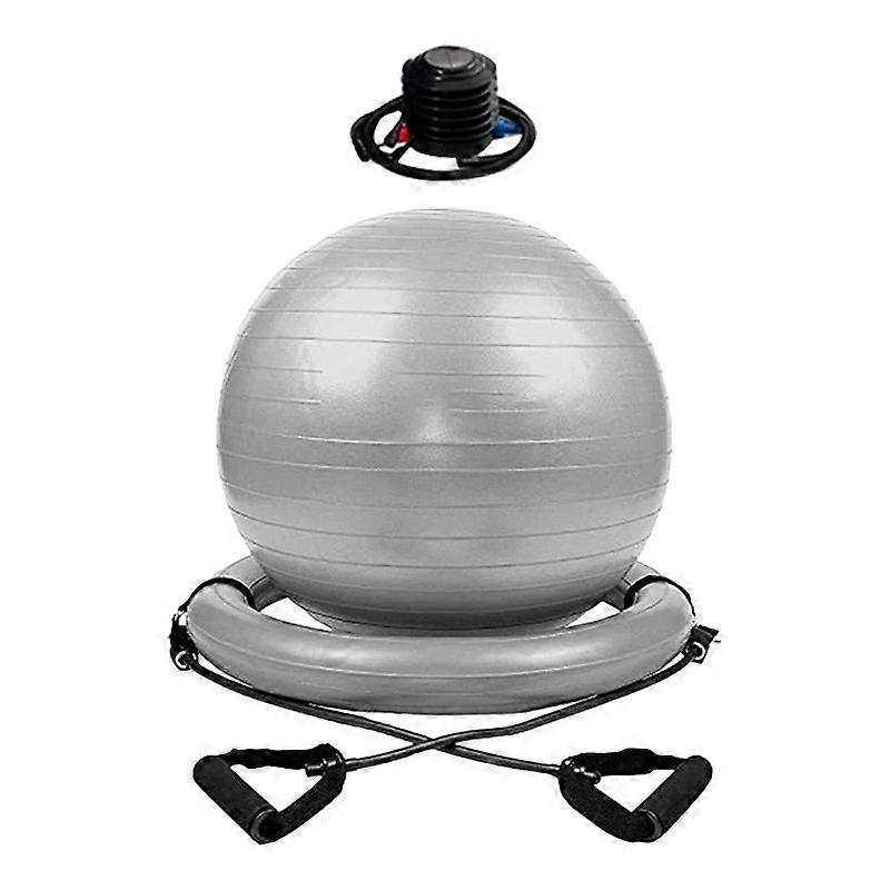 Yoga Chair Kit, With Iatable Ring Base, Portable Fiess Ball,exercise Pilates Ball For Practical,gym,yoga Enthusiast