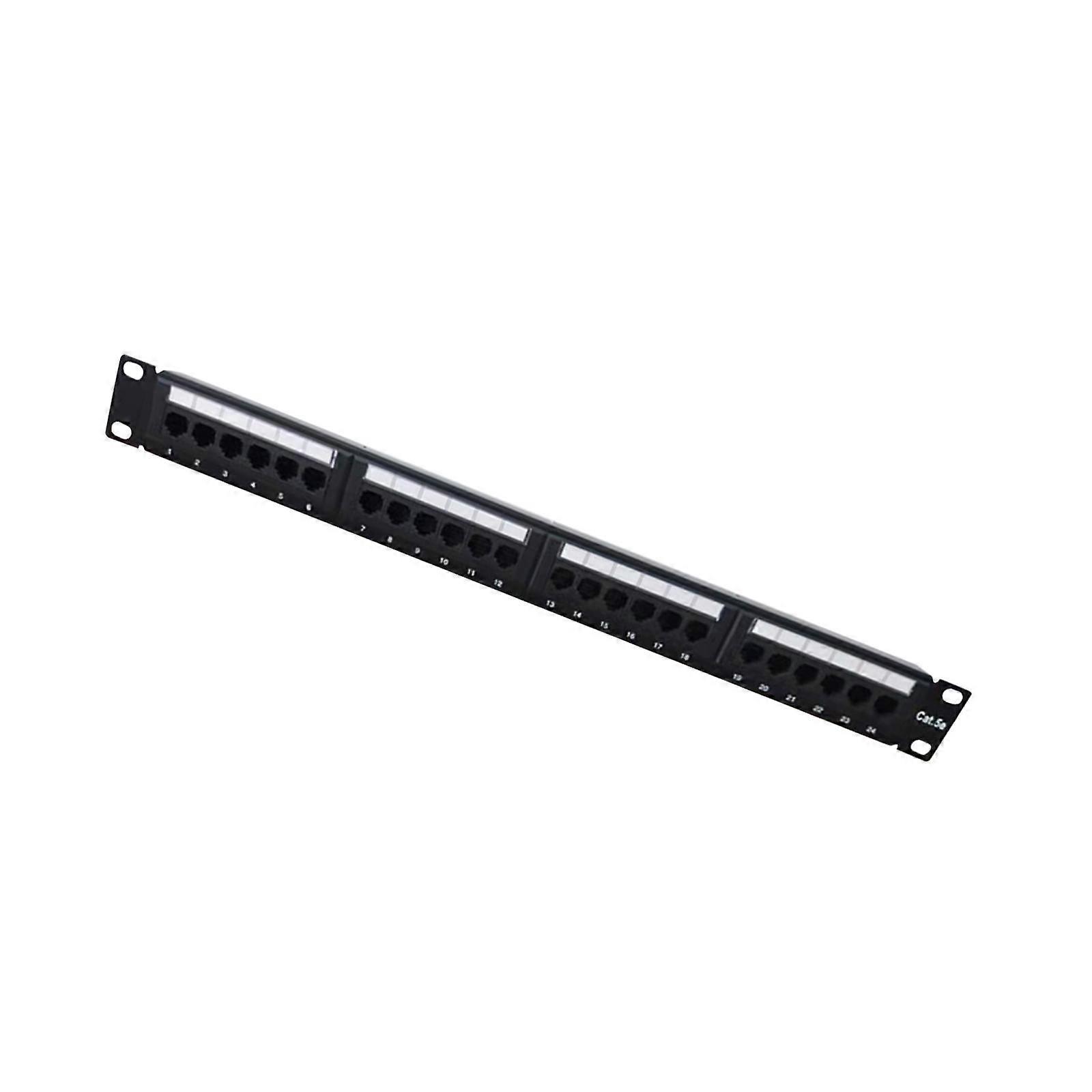 Patch Panel di rete facile da installare professionale per Internet Cafe domestico stile A 24 porte