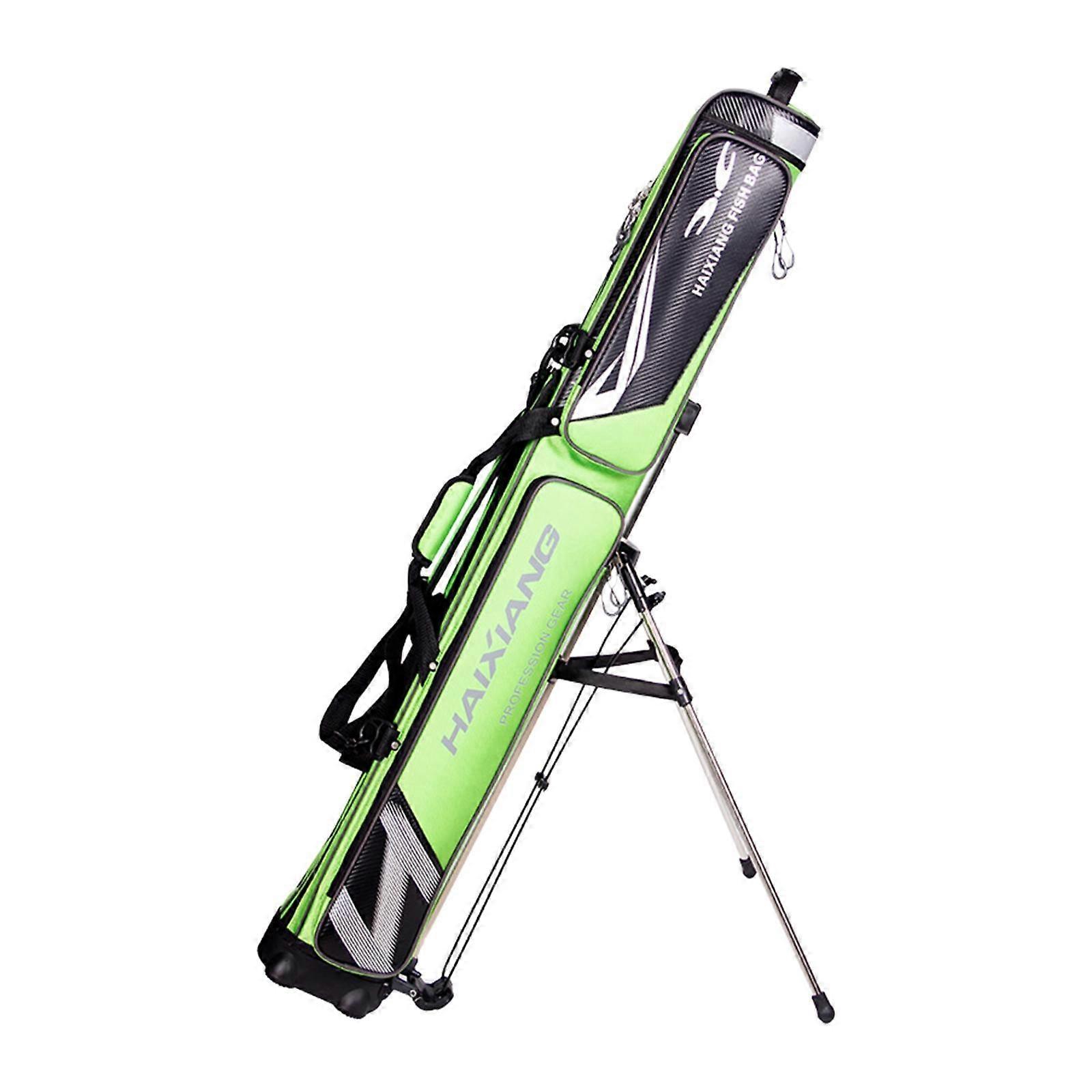 Fiskeredskap Förvaringsväska Fiskeutrustningsväska för utomhusfiske Utanför grönt