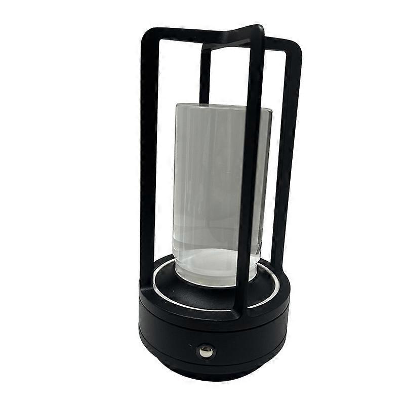 Creative desk lamp retro luxury camping bar atmosphere desk lamp USB charging touch JIE