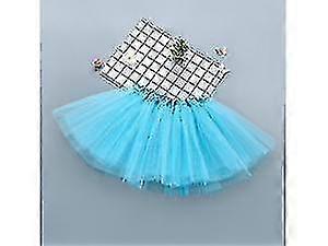 Tutus classique bleu pour filles (2 à 8 ans)