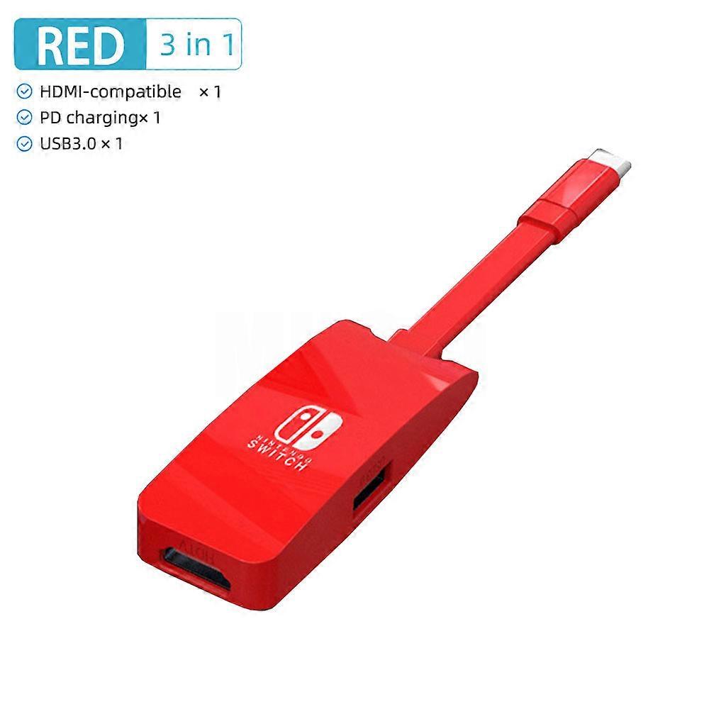 Κατάλληλο γιαSwitch Dock TV Dock για Nintendo Switch HUB Docking Station USB C Type C HUB σε USB 3.0 PD συμβατό με HDMI 4K HDMI Macbook Air M1 Pro