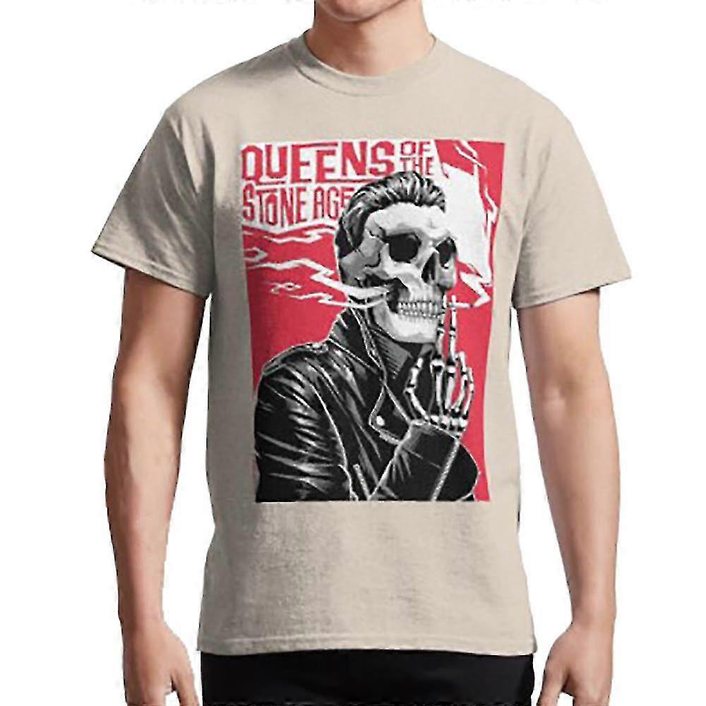 ملكات العصر الحجري تي شيرت أغنية للموتى ملصق قتسى تي شيرت