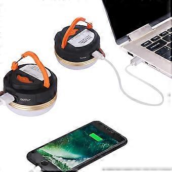 Lampe De Camping LED Rechargeable étanche - Banque D'alimentation, Double Tête, Modèle W844