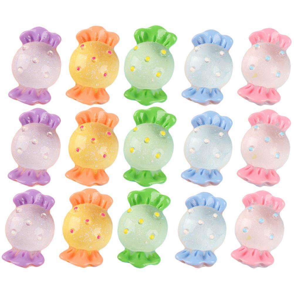 20pcs Fake Colorful Candy Simulation Candy Realistic Candy Props Mixed Color