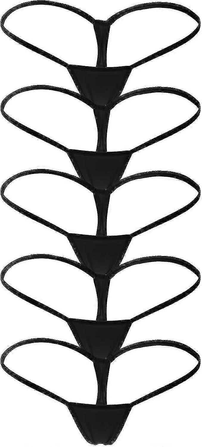 Women's Low Rise Micro Back G-string Thong Panty Underwear