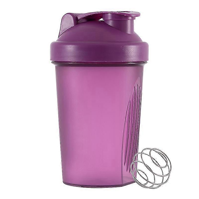 Water Glasses 400ml Shaker Bottles Colorful Whey Protein Powder Mixing Bottle Fitness Gym Shaker Outdoor Portable Plastic Drink Cup