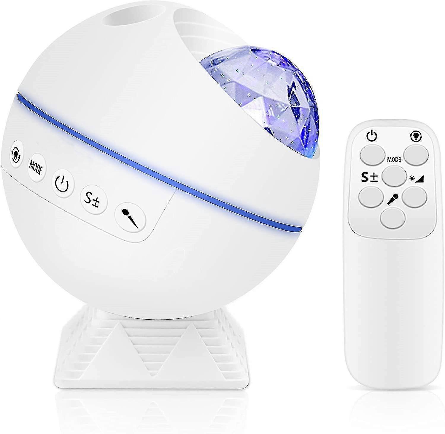 starry sky projector galaxy light 10 colors starry projector, starry sky lamp 360 rotatable night