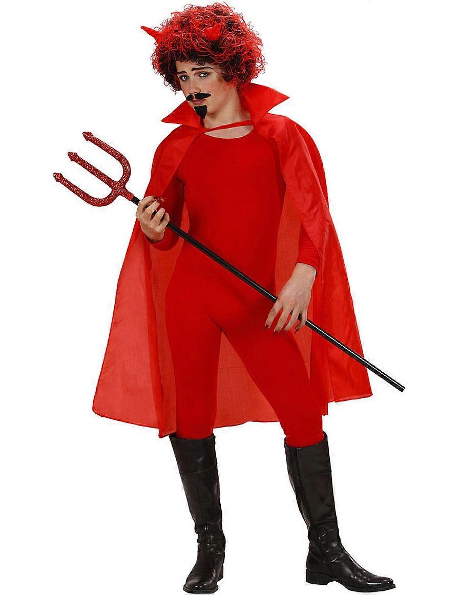 Red cape with child collar