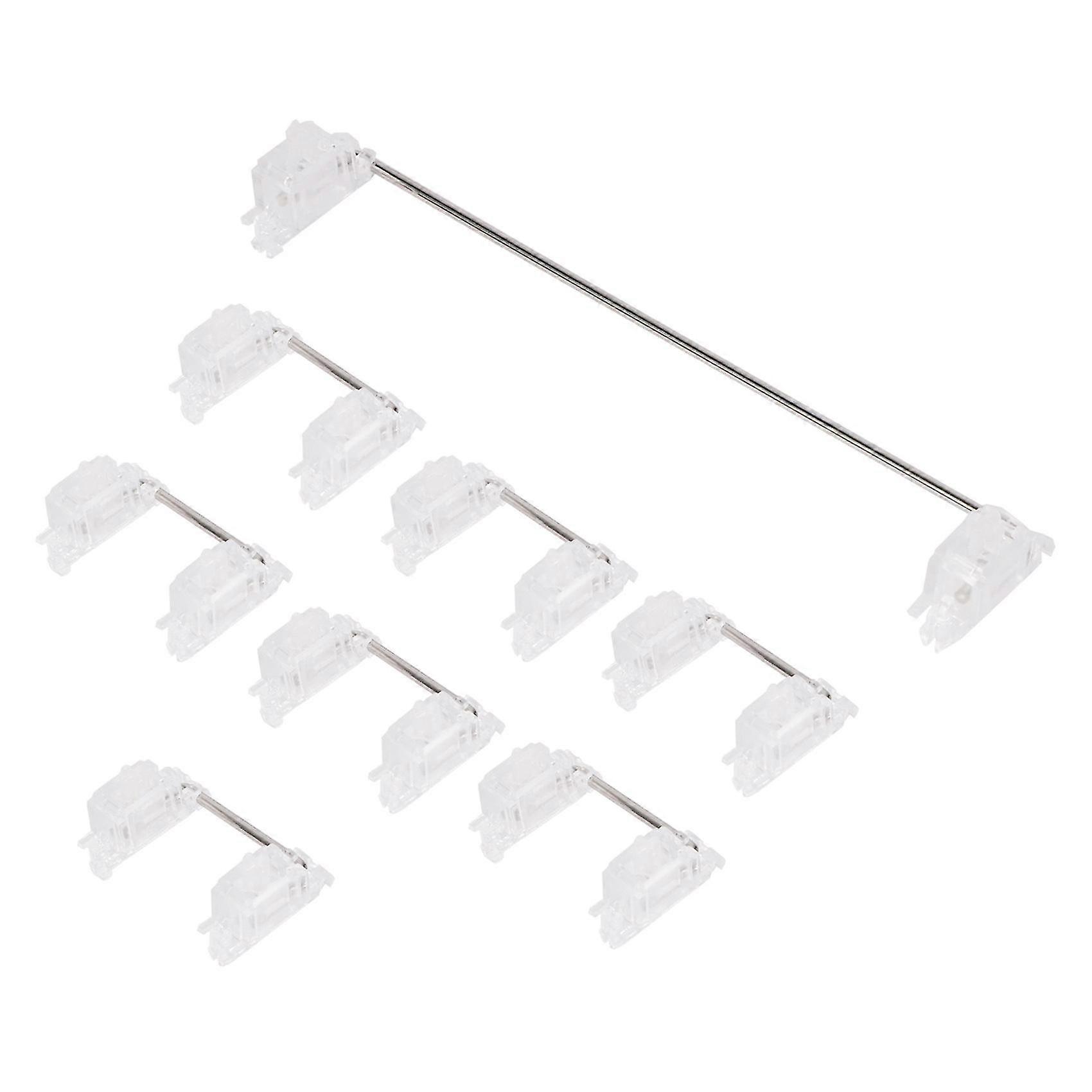 Mechanical Keyboard Cherry Mx Switch Pcb Mounted Cherry Stabilizer Clear Transparent Case 6.25u Mod