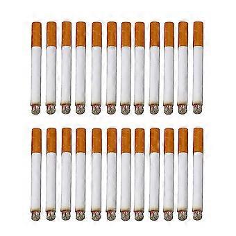 prank cigarettes 2/24/60pcs Joke Prank Magic Novelty Trick Fake Cigarettes Fags Smoke Effect