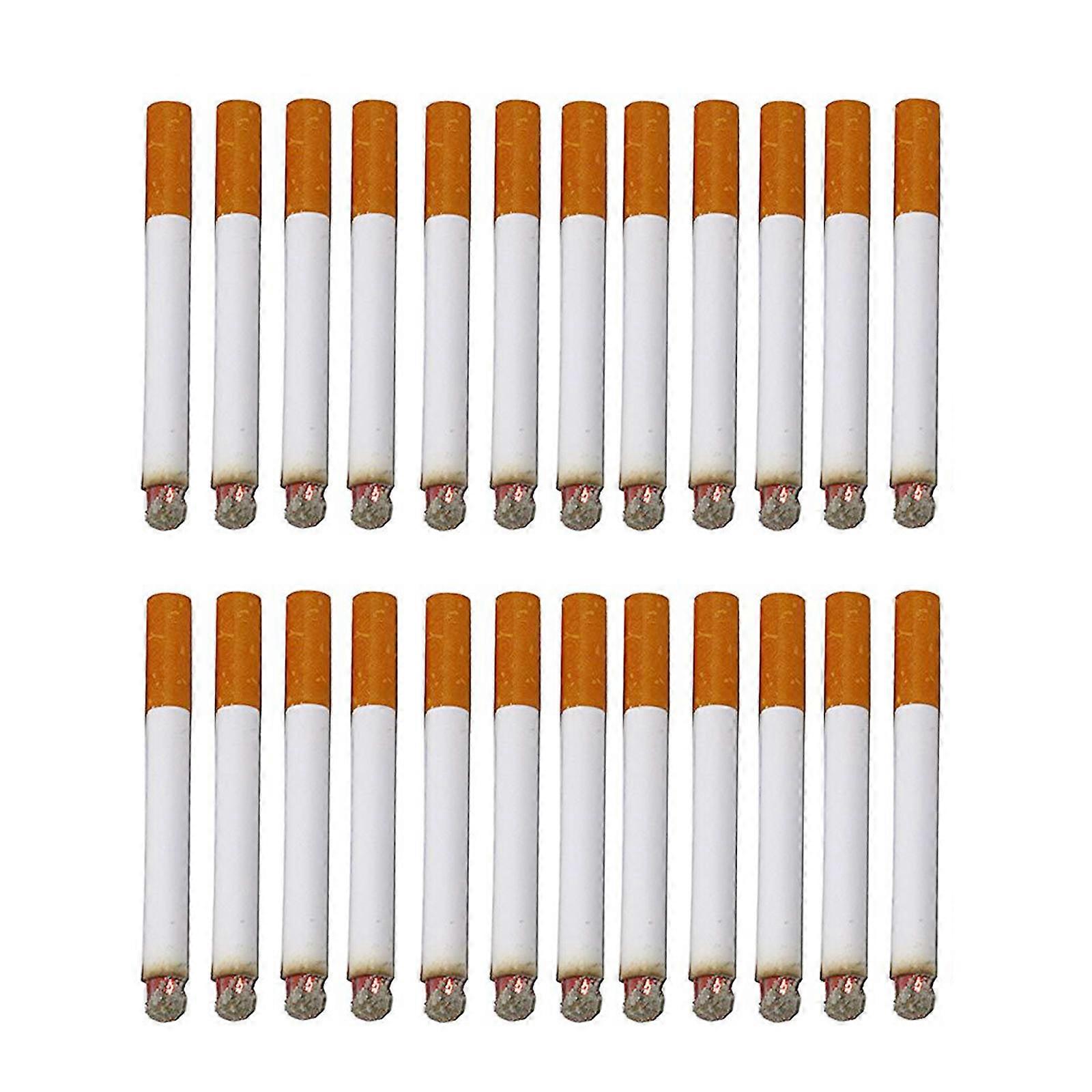 2/24/60pcs Joke Prank Magic Novelty Trick Fake Cigarettes Fags Smoke Effect 