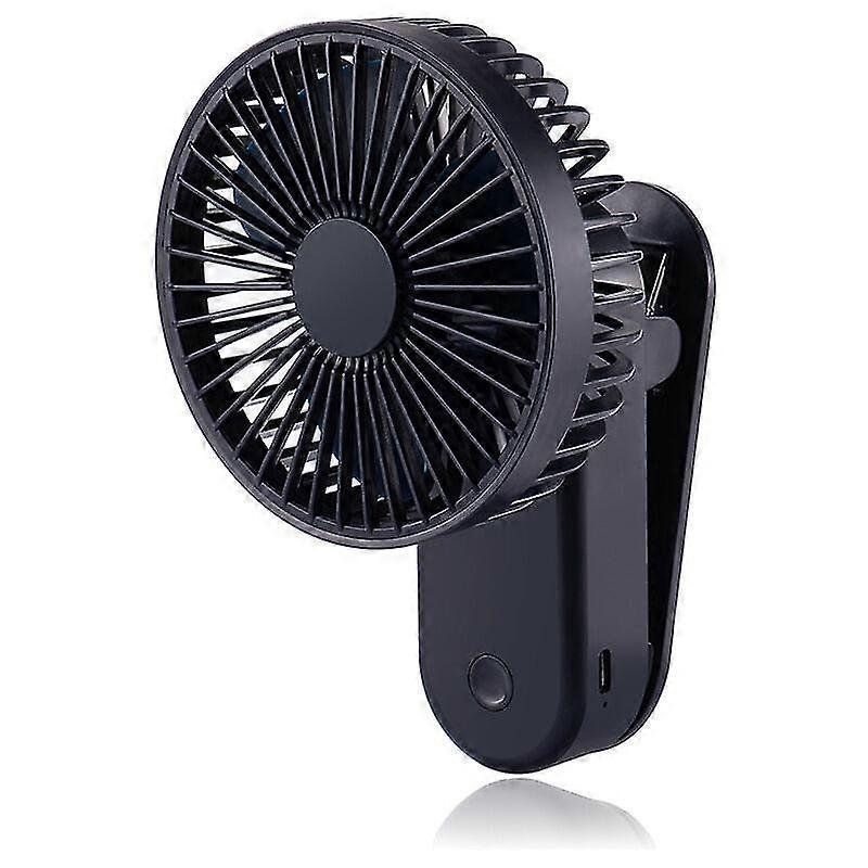 4000mah Mini Clamp Fan, Clip Fan With Magnetic Stand, 3 Speed Usb