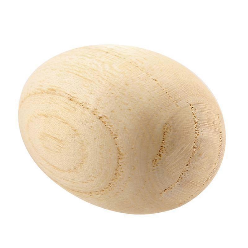 6 db-os fa ütős zenélő tojás maracas tojásrázó hangszerjáték gyerekeknek