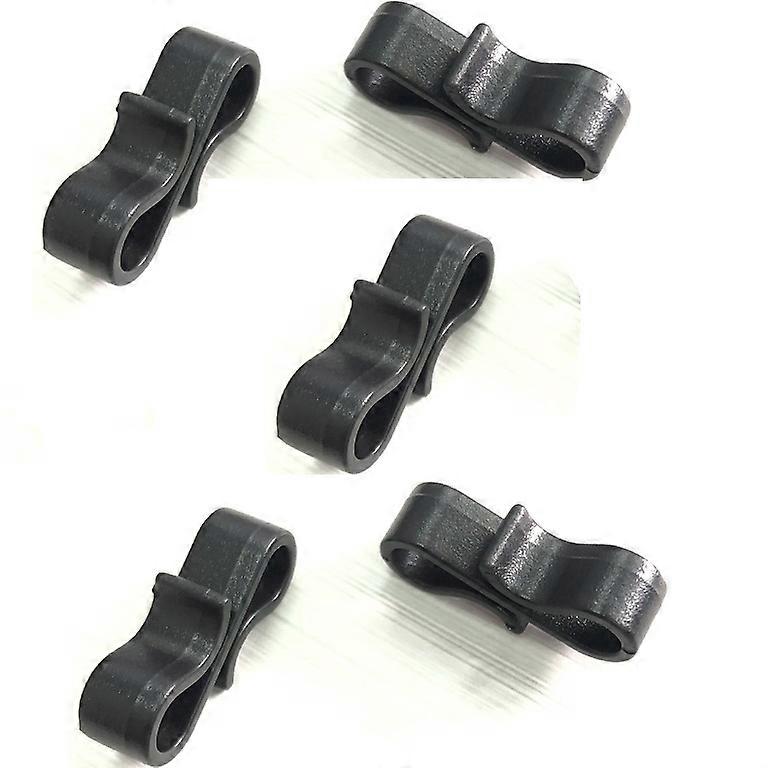 20pcs S Hooks for Hanging Plants, Black S Shaped Hooks Plastic S hook
