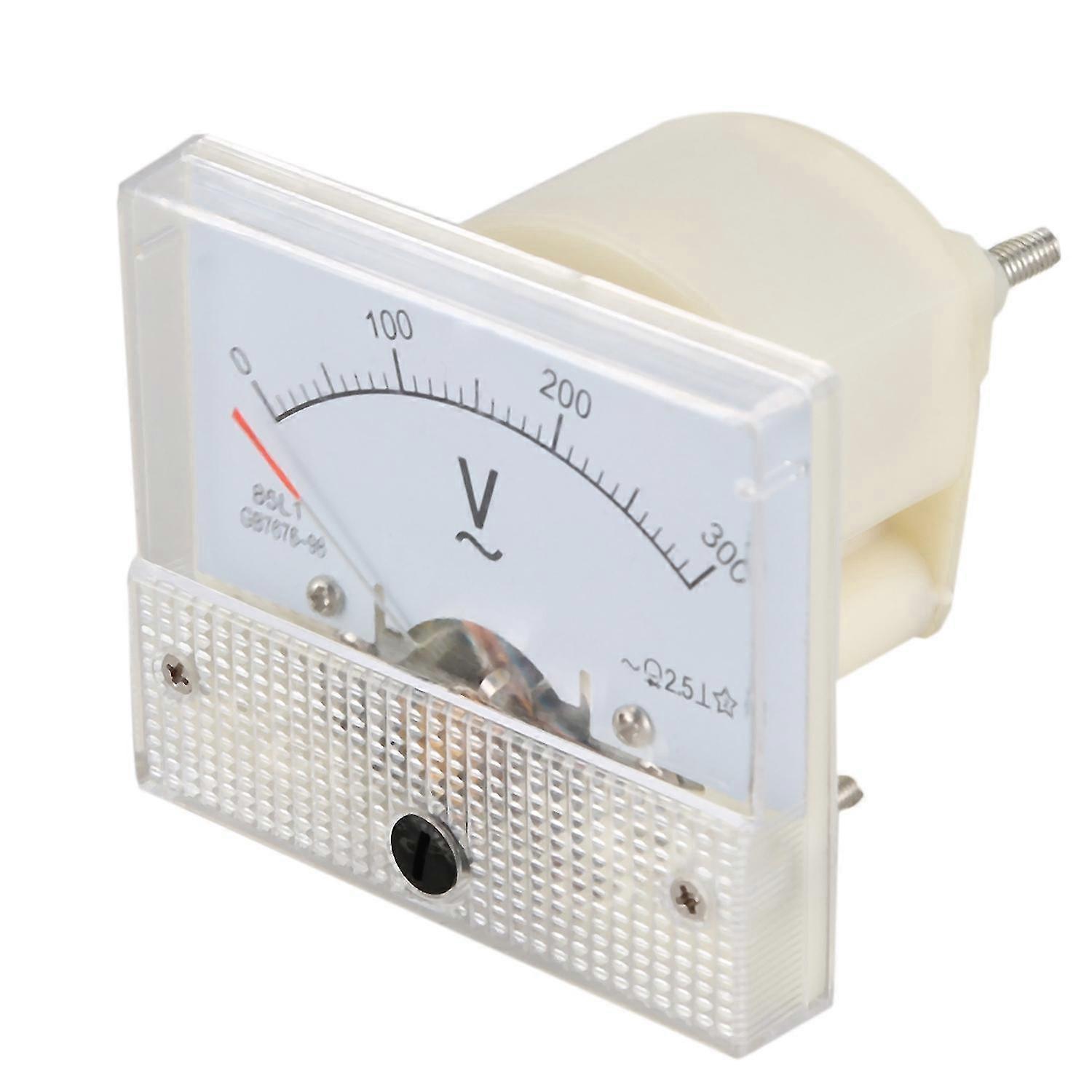 85l1 Ac 0-300v Analogue Needle Panel Meter Voltmeter