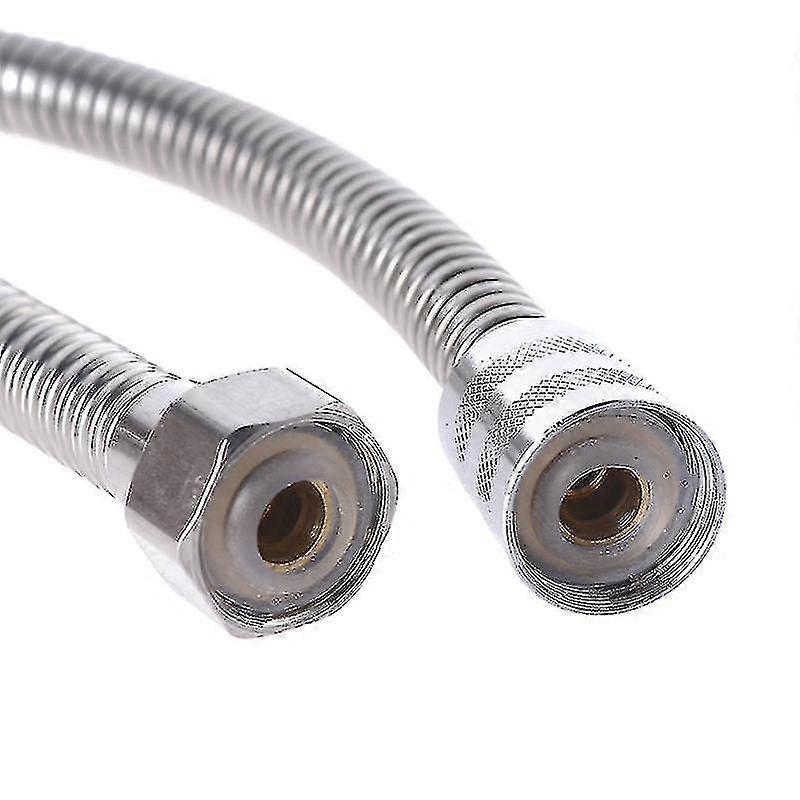 3m Stainless Steel Flexible Shower Hose Bathroom Water Heater Hose Replace Pipe