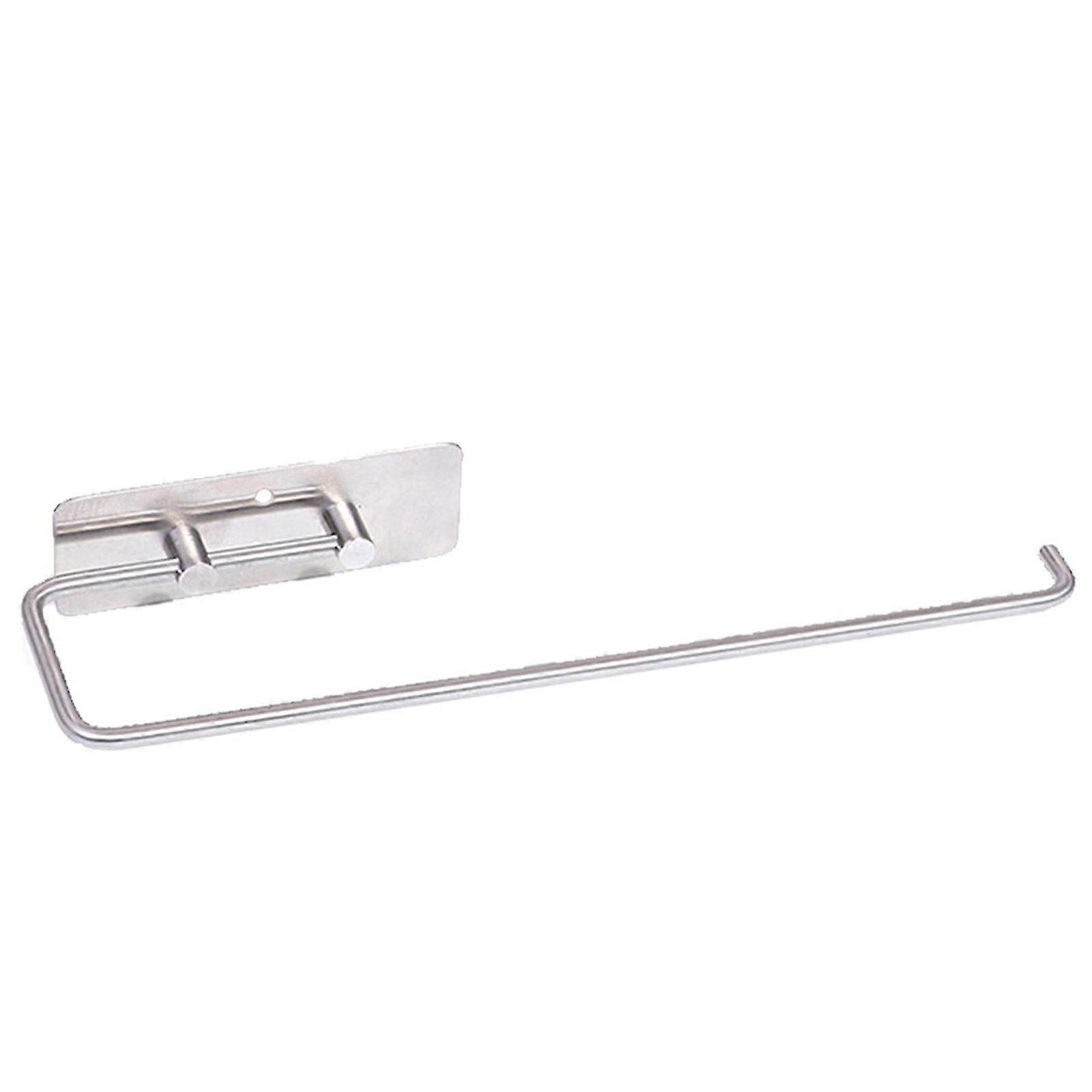 Paper Roll Holder Stainless Steel Under Kitchen Cabinet Space Saving