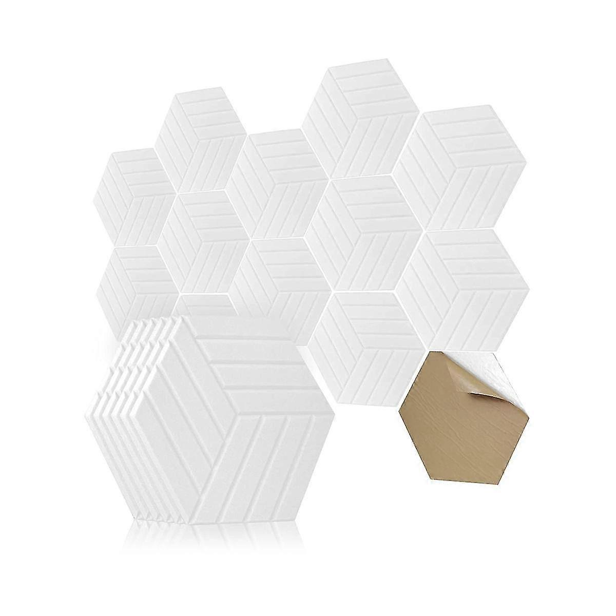 Sound Proof Panels Hexagon Self-adhesive,12 Pcs Acoustic Panel, Sound Dampening Panel For Studio Of